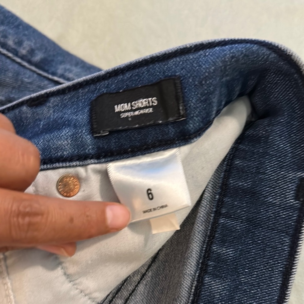 Express Denim Distressed Women's Shorts - Picture 4 of 4